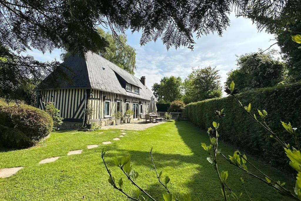 Maison A Colombages Pres De Deauville, Trouville Formentin Екстер'єр фото